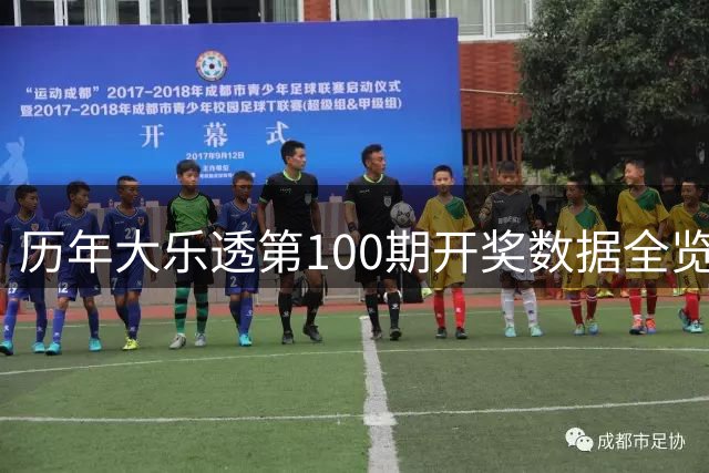 历年大乐透第100期开奖数据全览