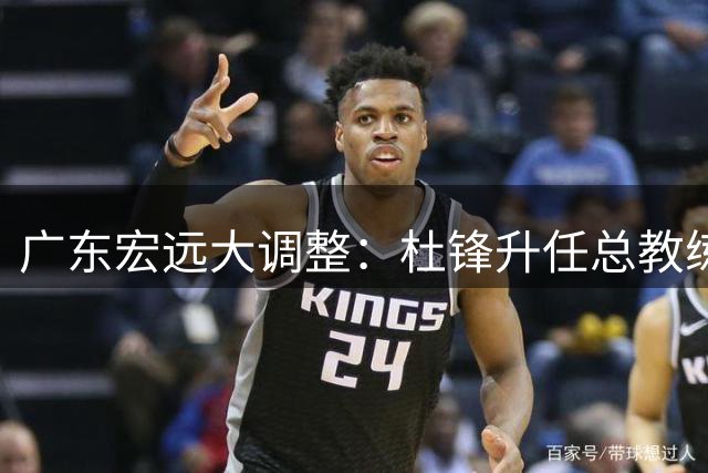 广东宏远大调整：杜锋升任总教练，朱芳雨转岗荣誉顾问